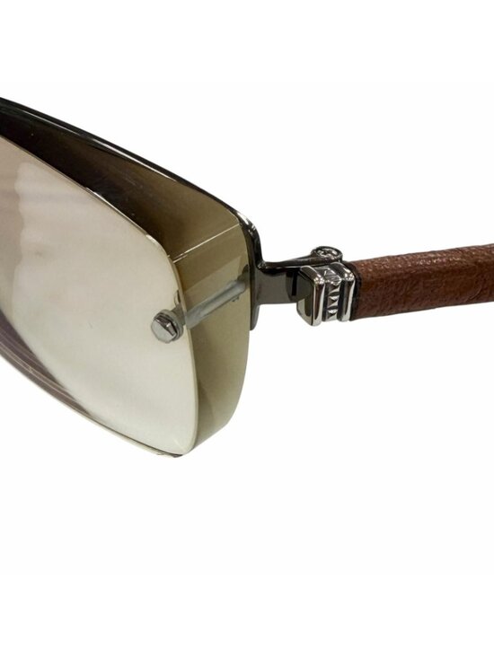 Chrome Hearts Amped Leather 925 Two Bridge Gradient Lens Eyewear Sunglasses main image 7